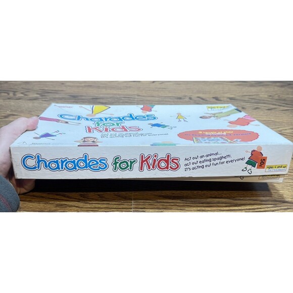 VINTAGE Charades for Kids Board Game COMPLETE Pressman 1999 Kids Children's‎ Fun - Picture 2 of 10